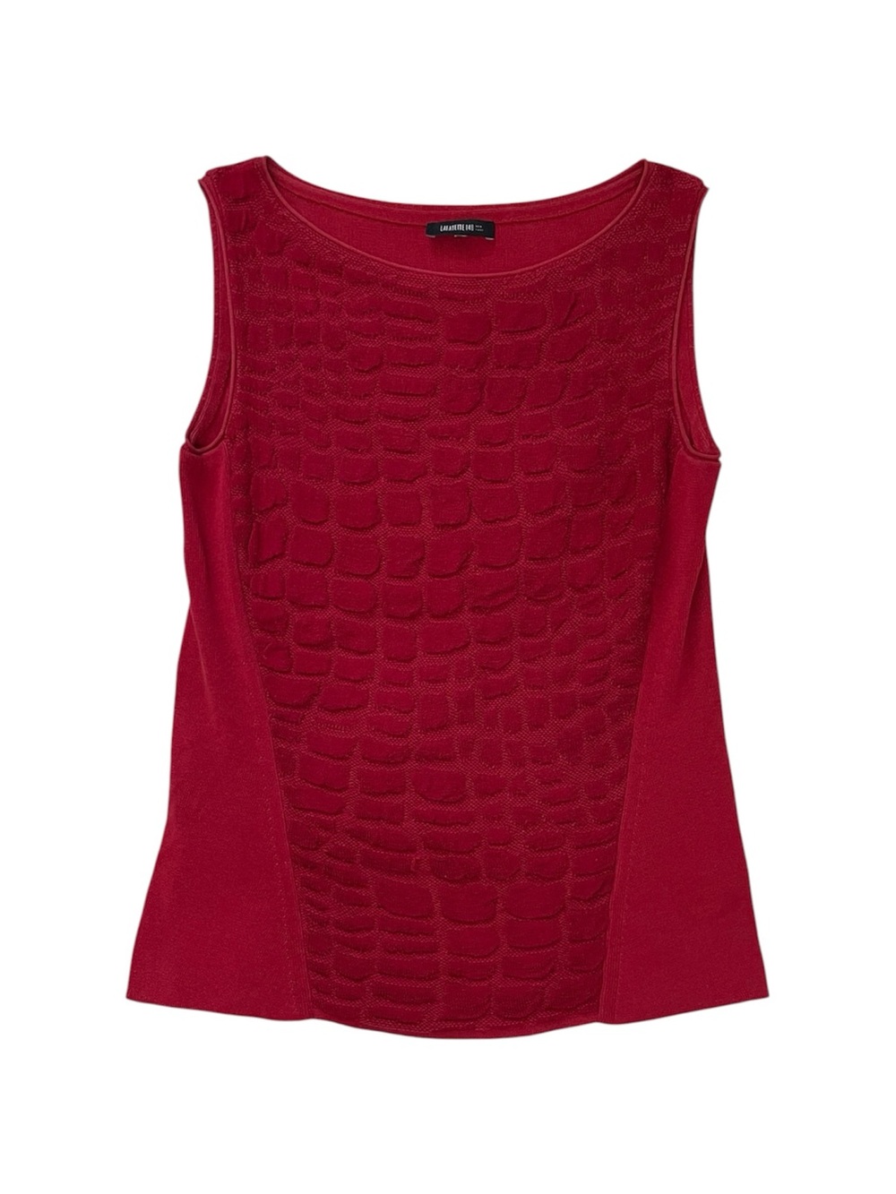 Lafayette 148 New York Red Tank Top